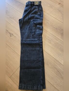 Nwt West49 Cargo Jeans in Black Wash - Classic Utility Style